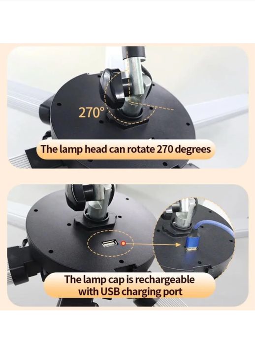 Безтіньова лампа  (6 лампочок) 65 Вт.
