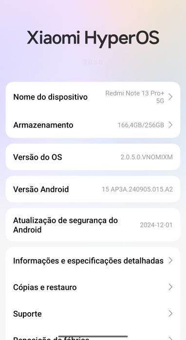 smartphone Xiaomi Redmi note 13pro +5g