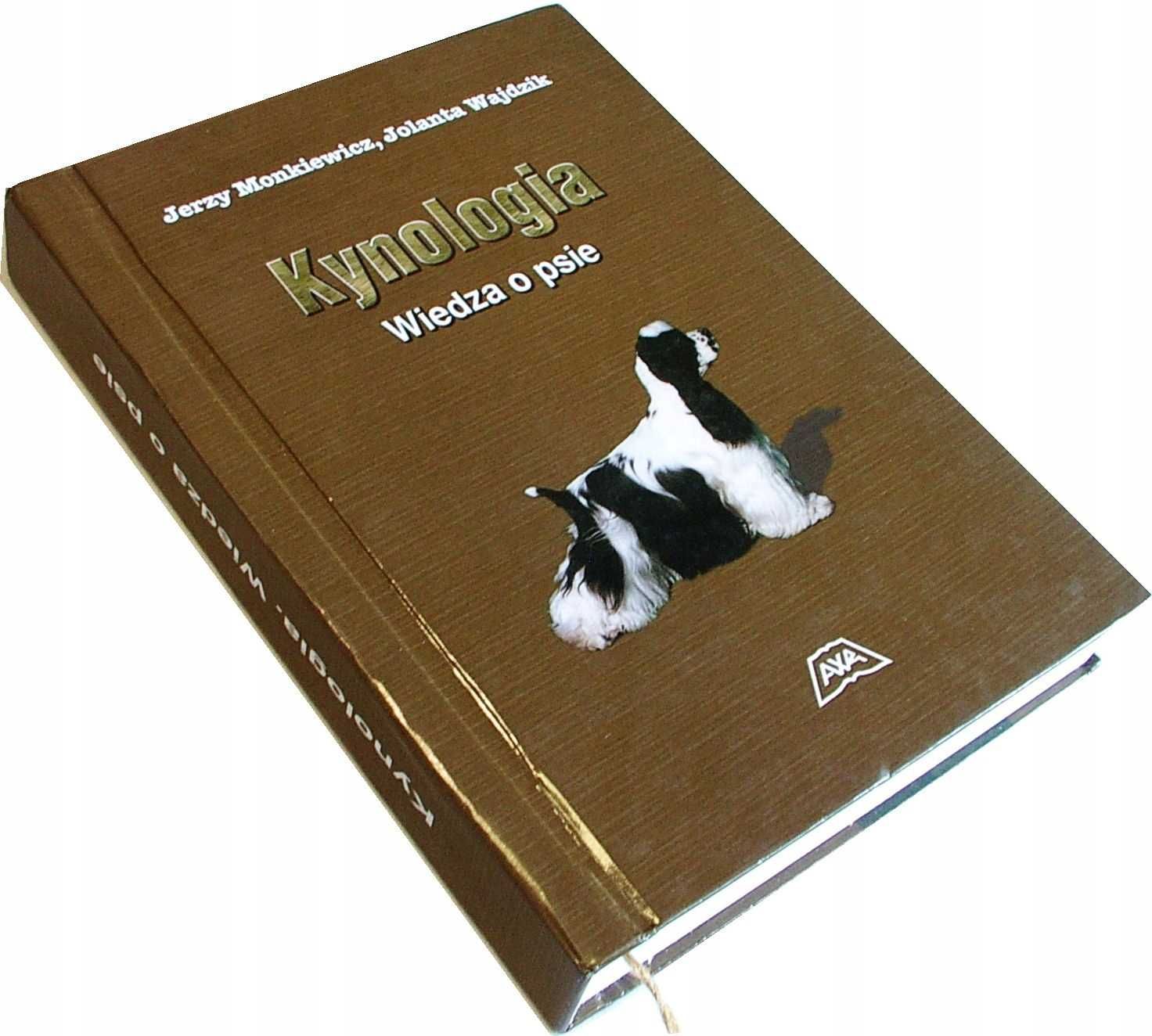 KYNOLOGIA Wiedza o psie - Monkiewicz, Wajdzik