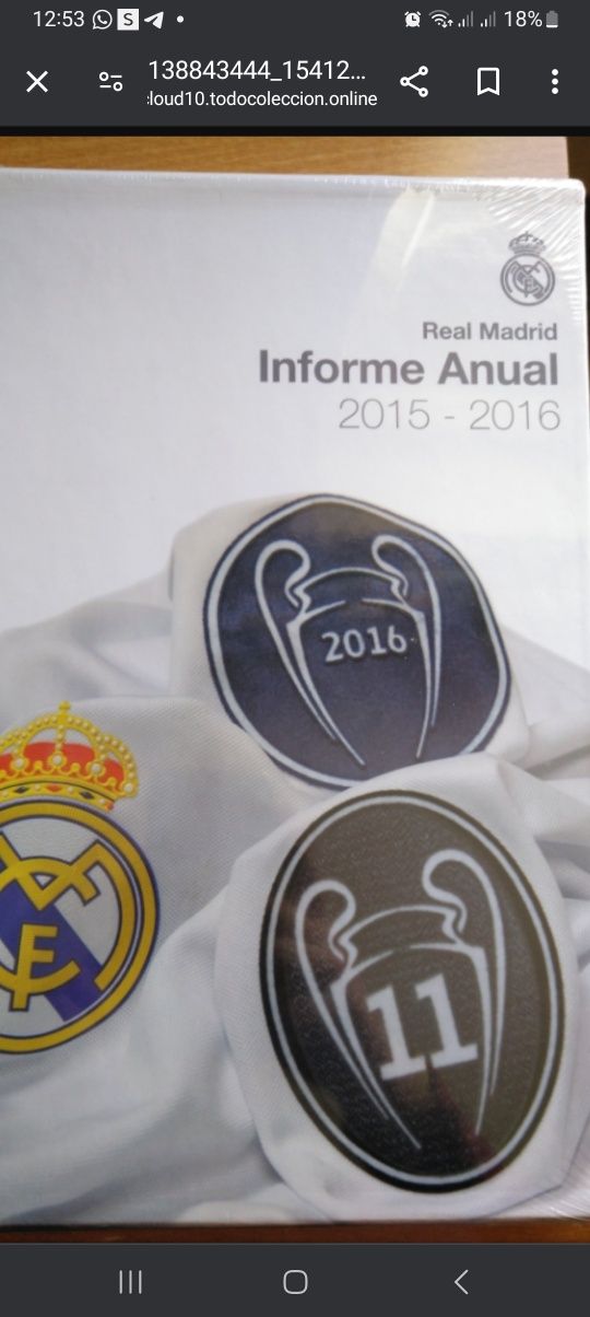 Real Madrid livro época 2016/2016