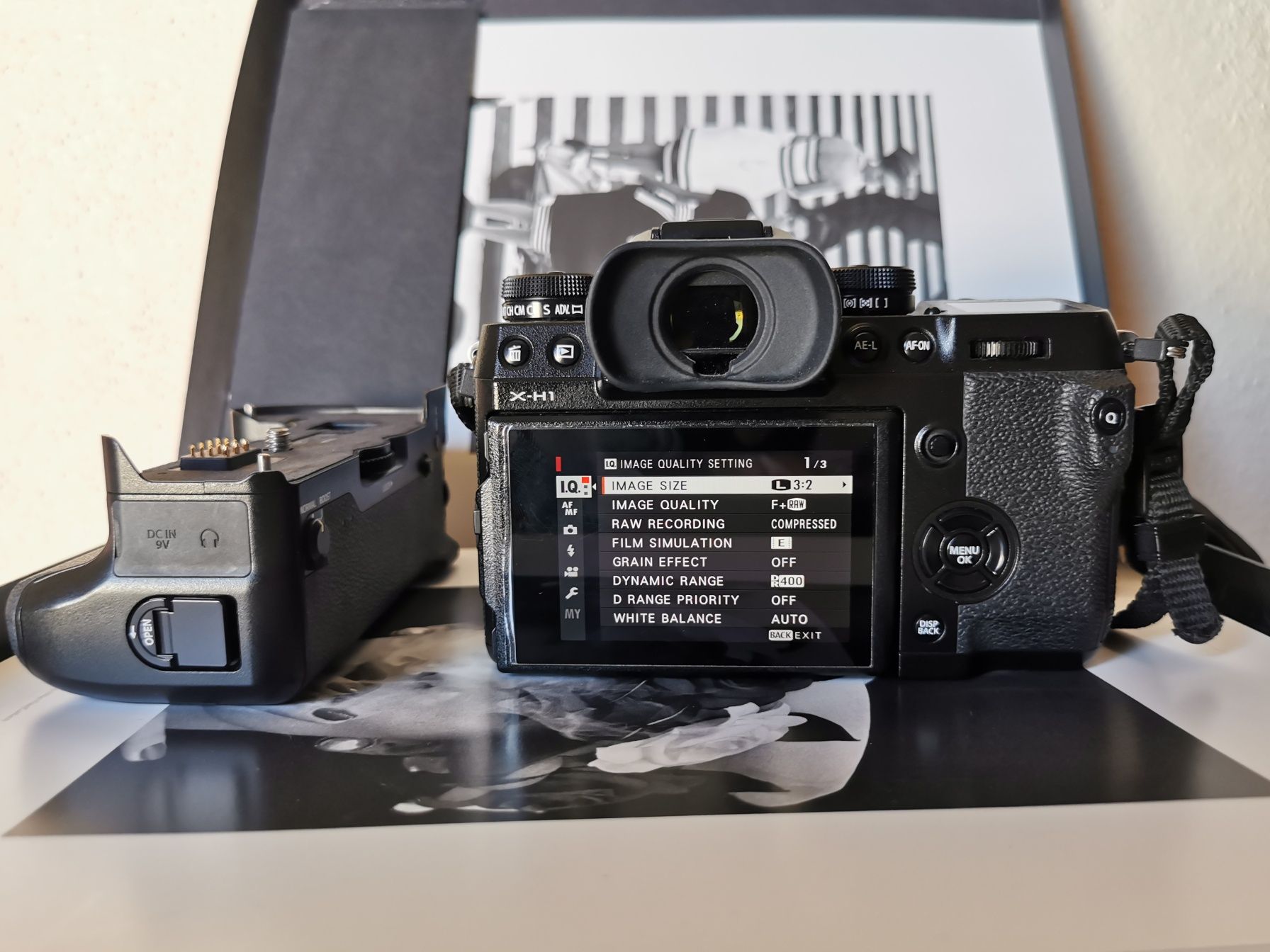 Fujifilm X-H1 + grip