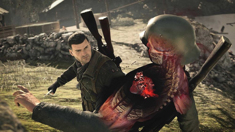 Sniper Elite 4: Italia PS4 / PS5 świetna strzelanka, snajper po polsku