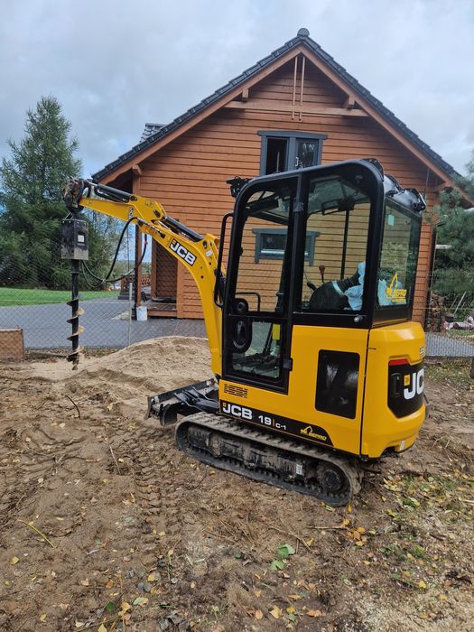 USŁUGI MINIKOPARKĄ, Przeciski kretem, media, przyłącza