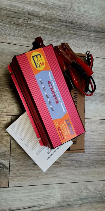 Преобразователь-инвертор напряжения 2200W с чистой синусоидой "ERYUAN"