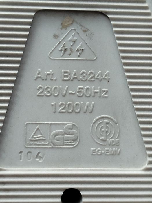 Żelazko Severin automatic-control 1200W vintage PRL