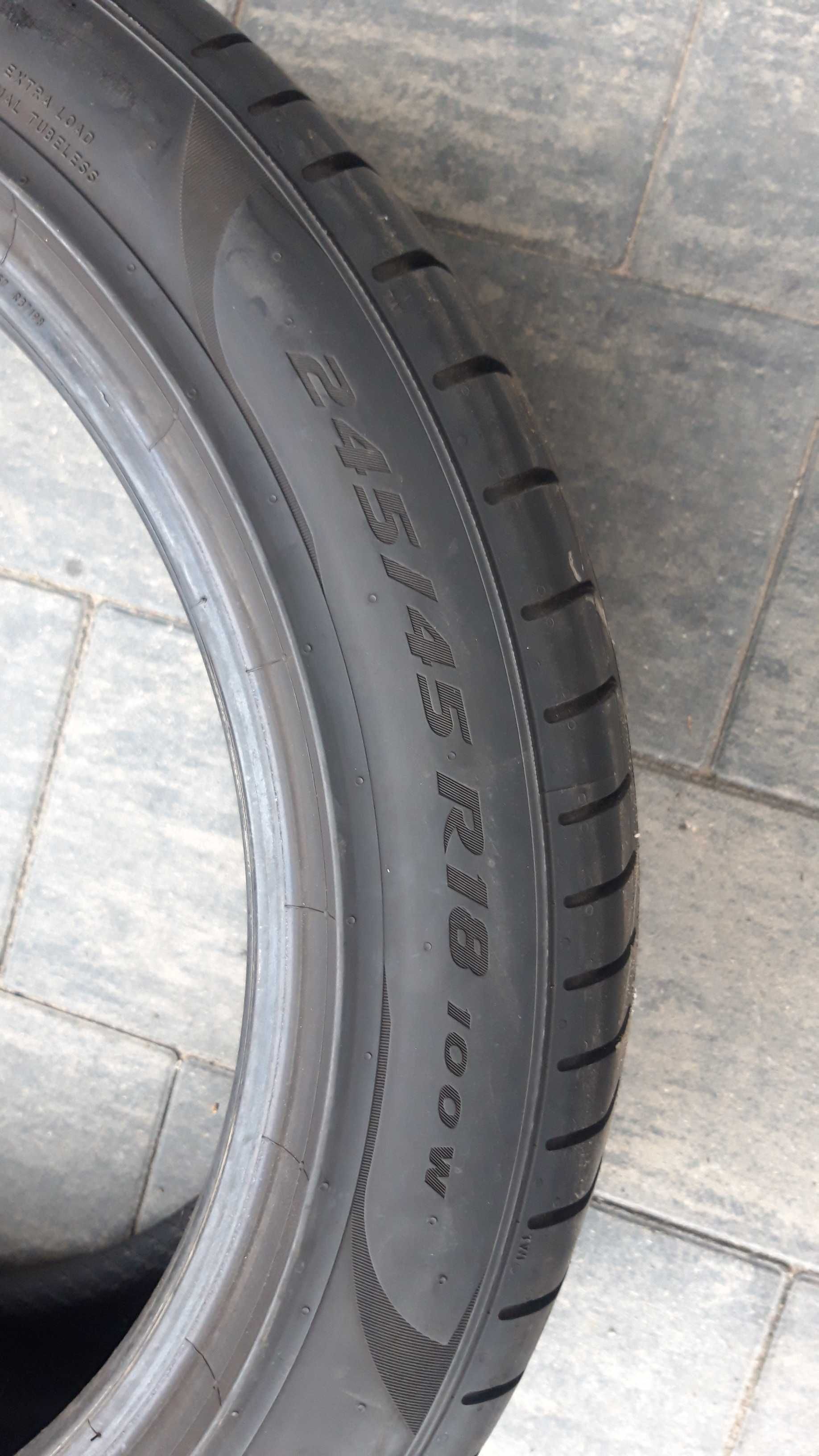 Opona Pirelli P Zero 245/45 R18 100W   Dot 3418