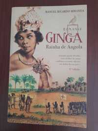 Livro Romance Ginga Rainha de Angola