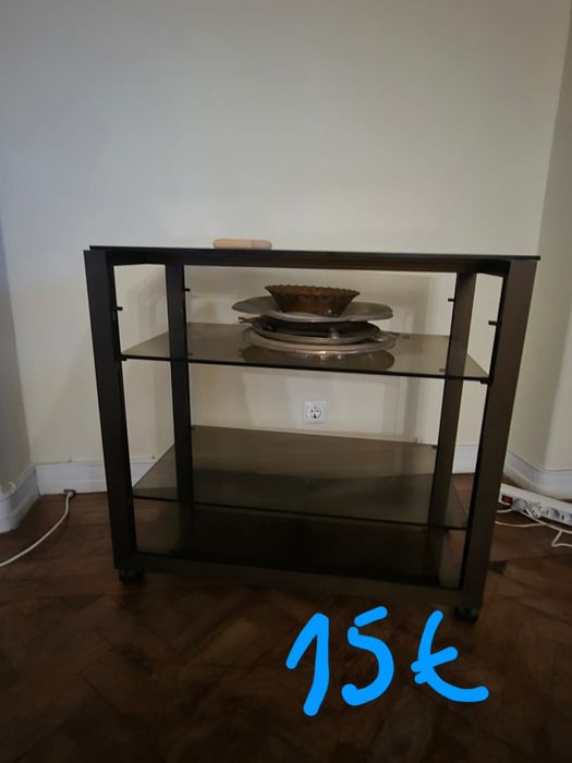 mesa de tv de vidro