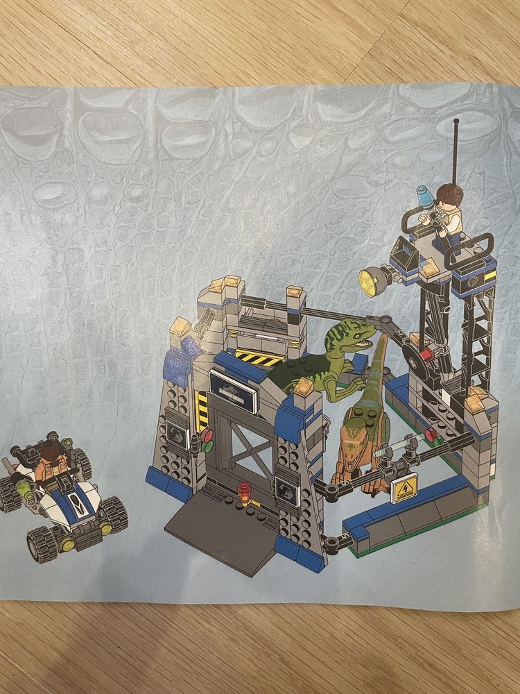 Лего Lego Jurassic world 75920 Заточение раптора Динозавр бу