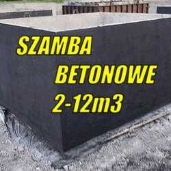 Szamba 6m3 zbiorniki betonowe Piwnica-ziemianka