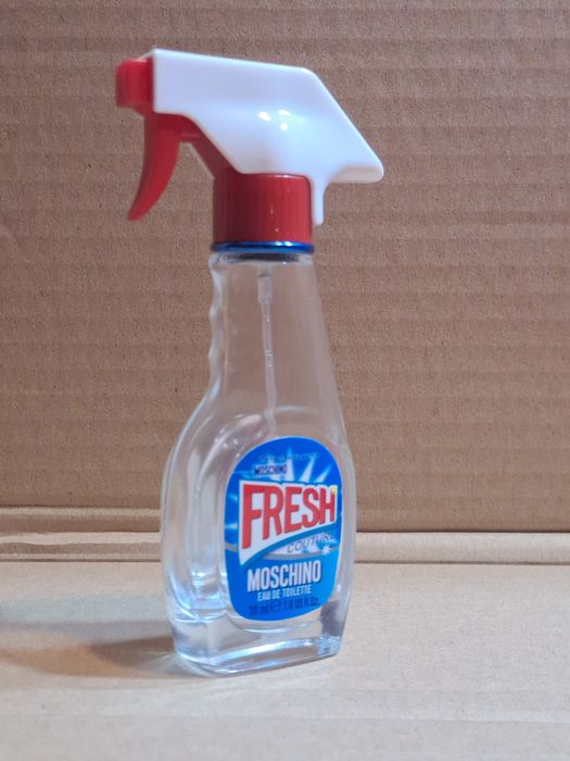 Frasco de perfume vazio