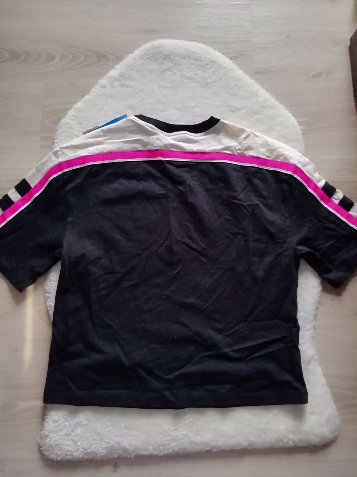 Nowa koszulka damska bluzka oversize Adidas r. S