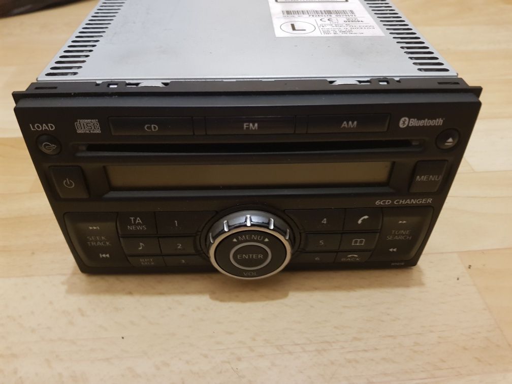 Radio Nissan cd 28185JD40A QASHQAI J 10