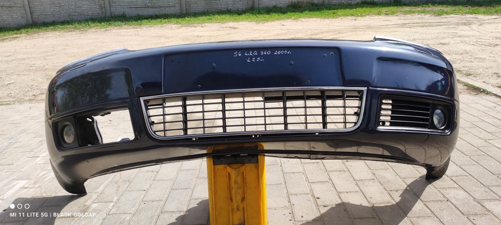 Zderzak Przód LZ5L Audi S6 4.2 Q 340 KM 2000 r Blask Gołdap