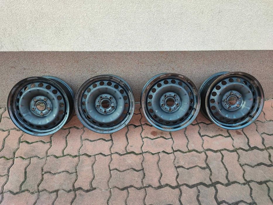 Felgi Stalowe VW Volkswagen 5x112 15" 6J ET 43 15 Skoda Audi Seat