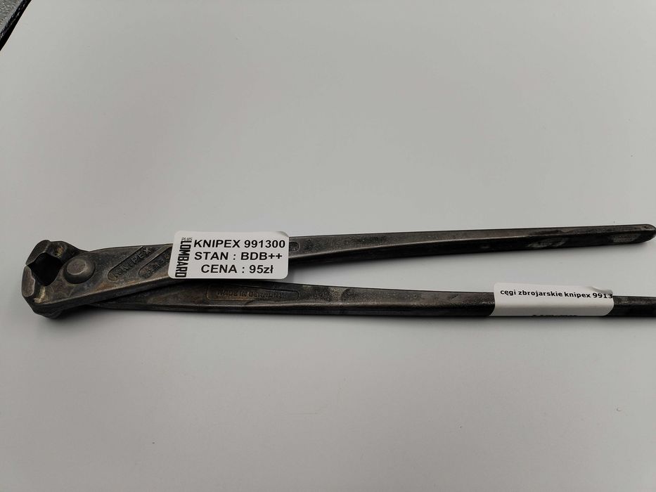 KNIPEX Obcęgi zbrojarskie 991300 / stan BDB+ / Kłodzko