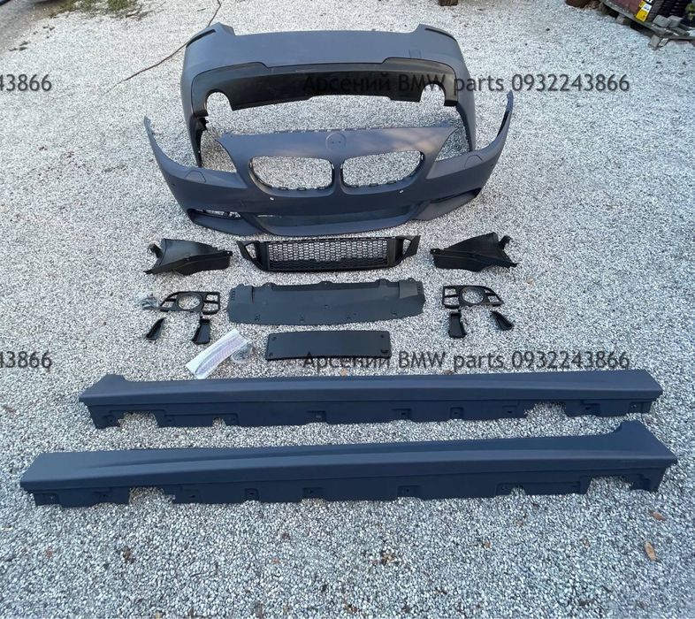 Обвес обвіс bmw f10 f11 ф10 ф11 m packet м пакет mtech бампер пороги