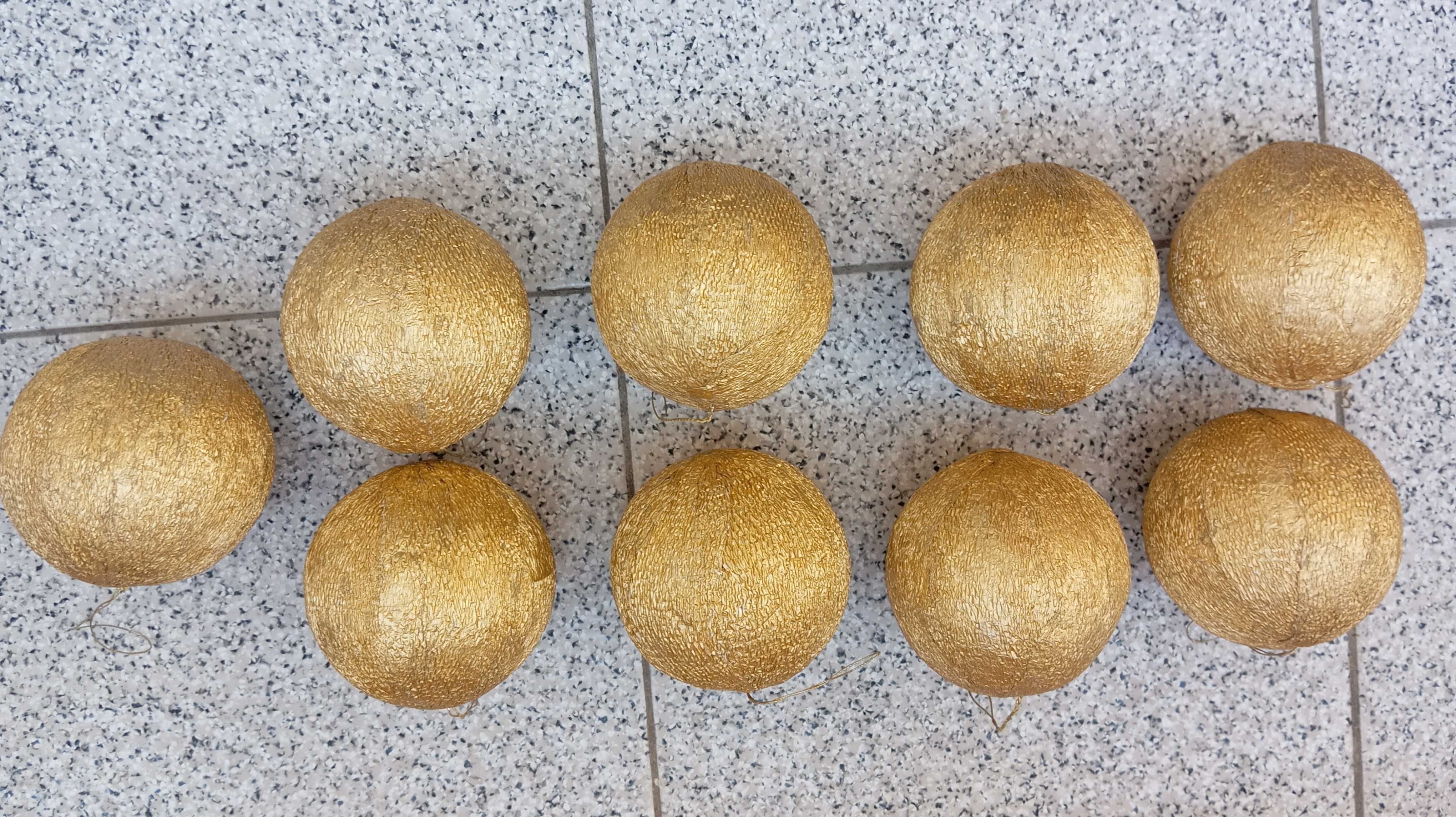 Conjunto de 9 bolas de natal