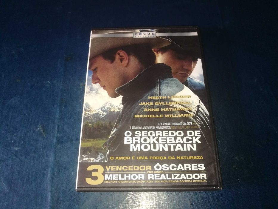 O SEGREDO DE BROKEBACK MOUNTAIN	DVD (legendado em Português)