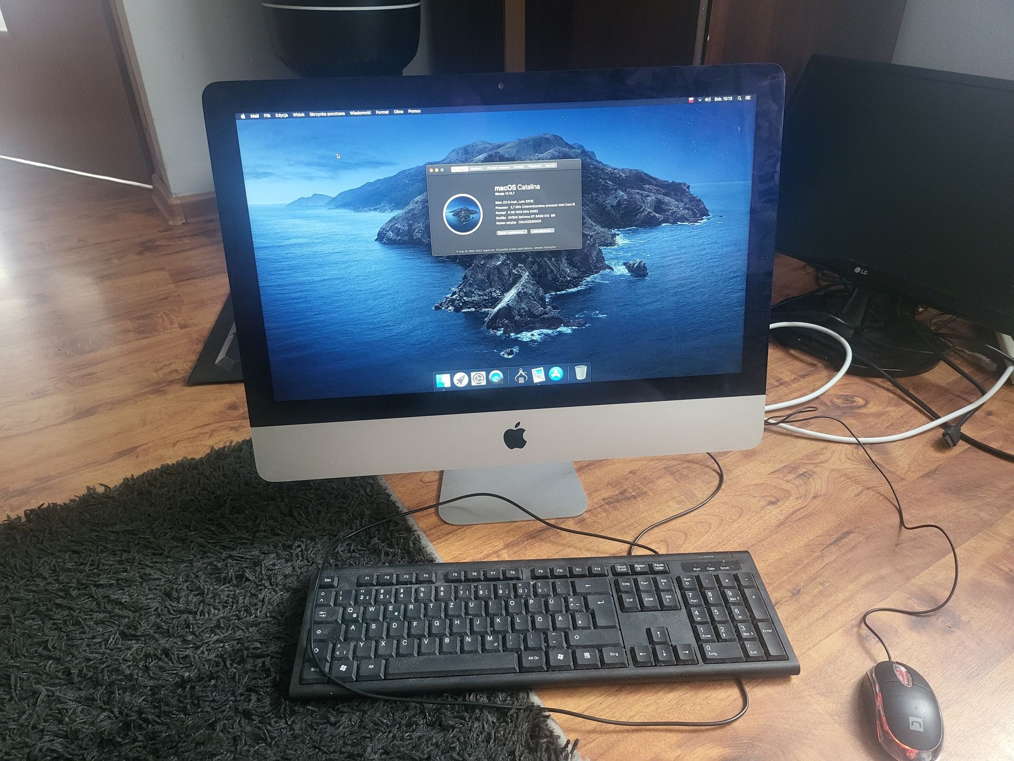 Imac apple 21,5 i5 8gb 1000gb all in one