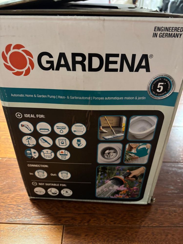 Gardena 3500/4 hydrofor elektroniczny pompa ogrodowa 800 W