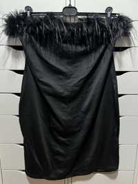 sukienka tuba futerko czarna 46