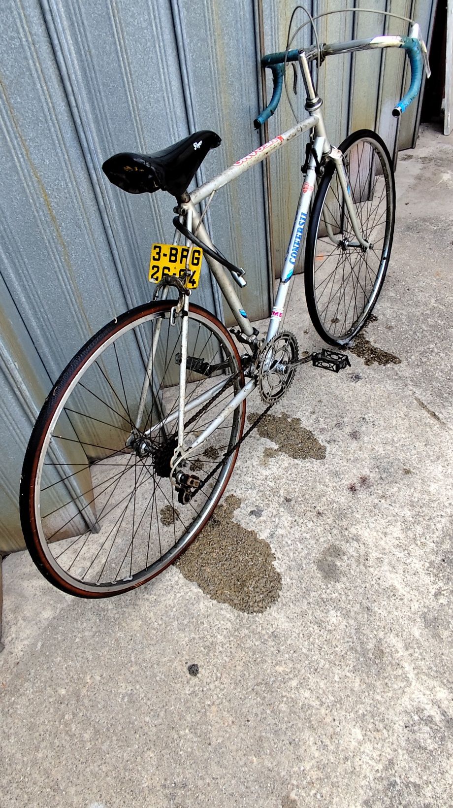 Bicicleta de corrida confersil