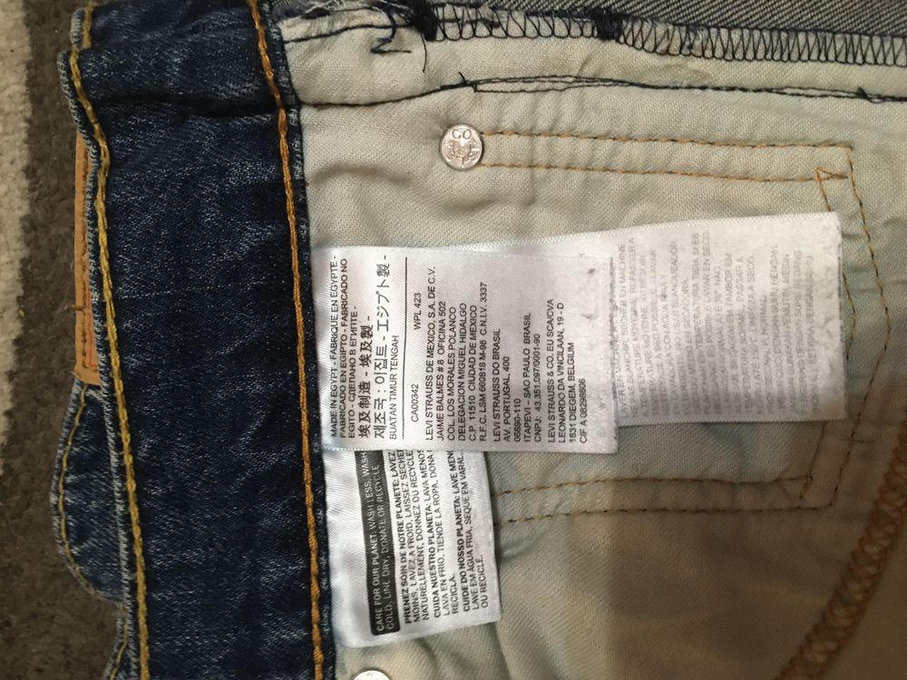 Levi’s 514, нові з США