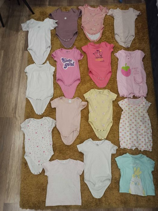 Paka ubranek dziewczęcych rozmiar 74/80 letnie