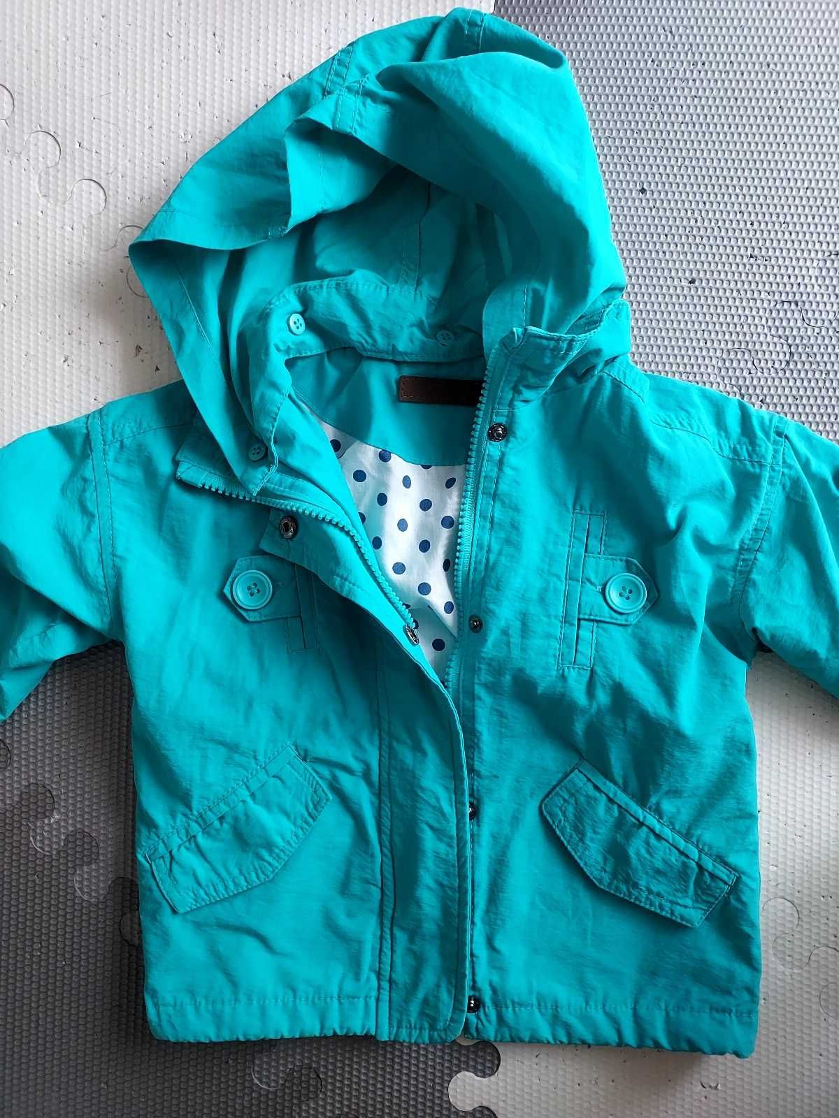 Kurtka parka cienka Zara baby rozm 801