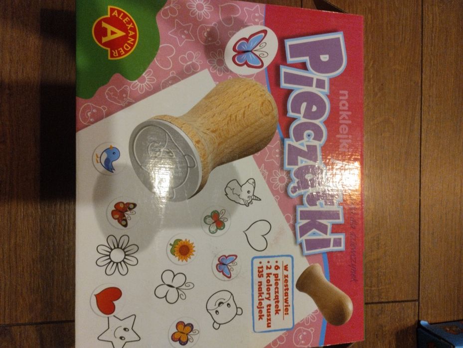 Pieczątki - zabawka dla dzieci