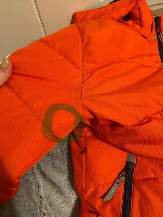 Kurtka 4f chlopiec zimowa 122 128