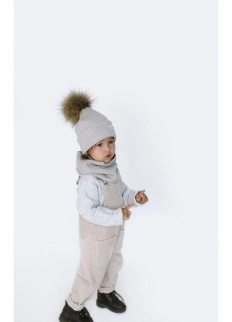 Набір шапка та хомут 46 розмір