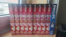 Cassetes VHS virgem selado