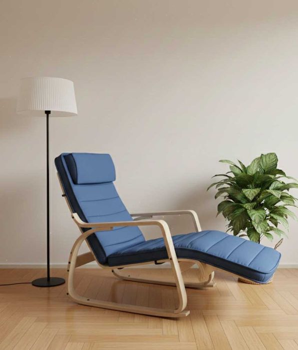 Wygodny i Stylowy Fotel Bujany - SONGMICS LYY010Q01