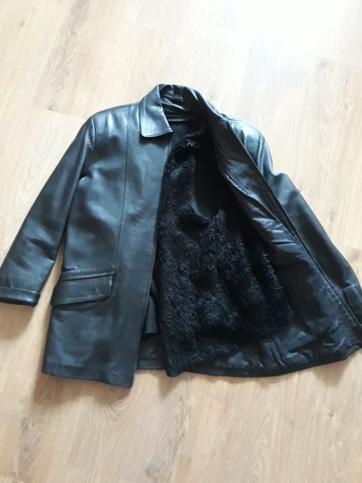 48-50р куртка шкіряна жіноча утеплена женская