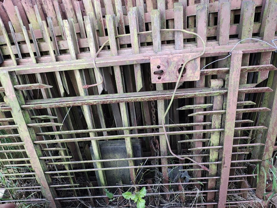 Ogrodzenie stalowe ok 20mb 2 bramy 2 furtki