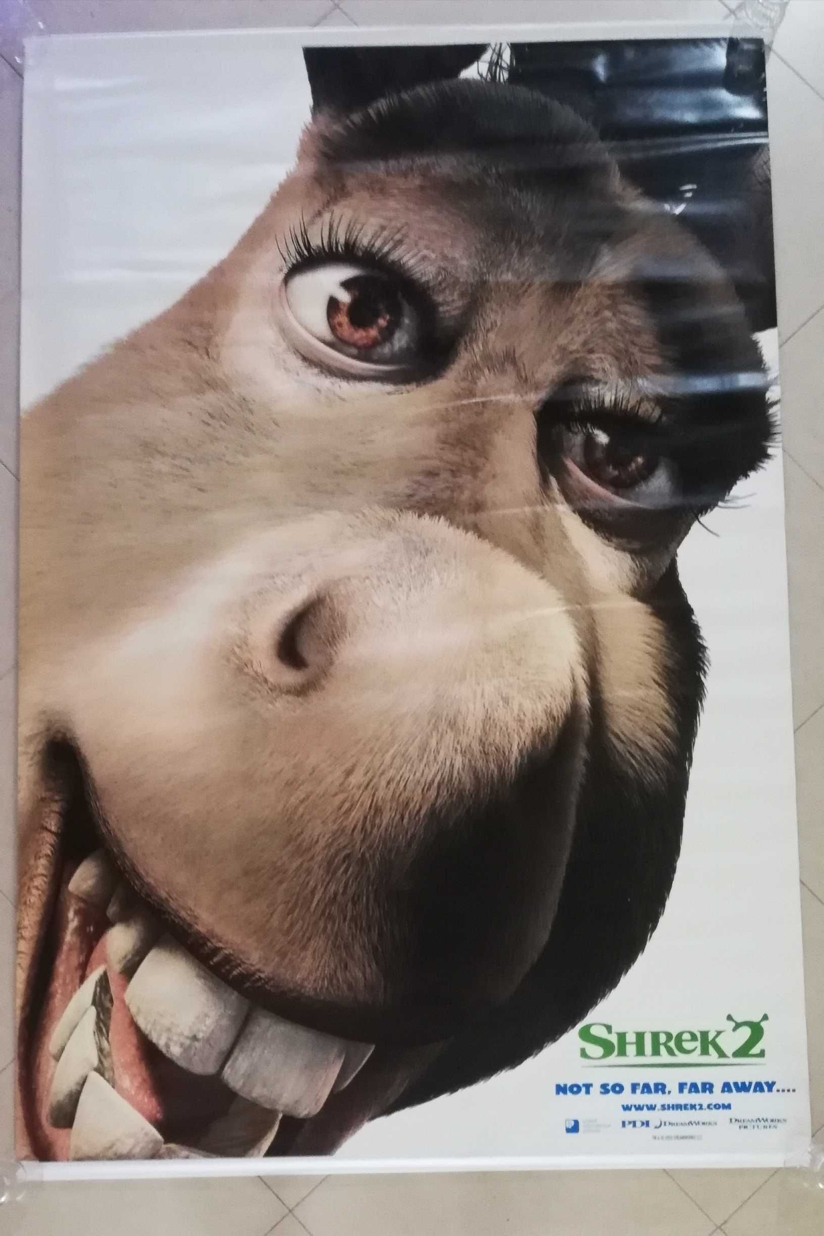 Cartaz/Poster de cinema Grande 180 x 120 Shrek 2