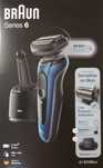 Golarka Braun Series 6 61-B7200cc +baza +etui + trymer (17M gwarancji)