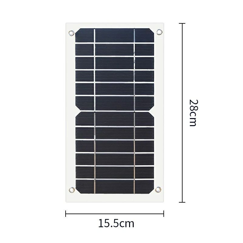новая солнечная панель батарея с контрол. 5 вольт usb полугибкая 10 Вт