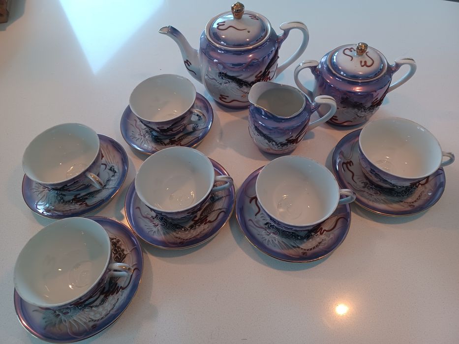 Serviço de Chá Porcelana 6 pessoas