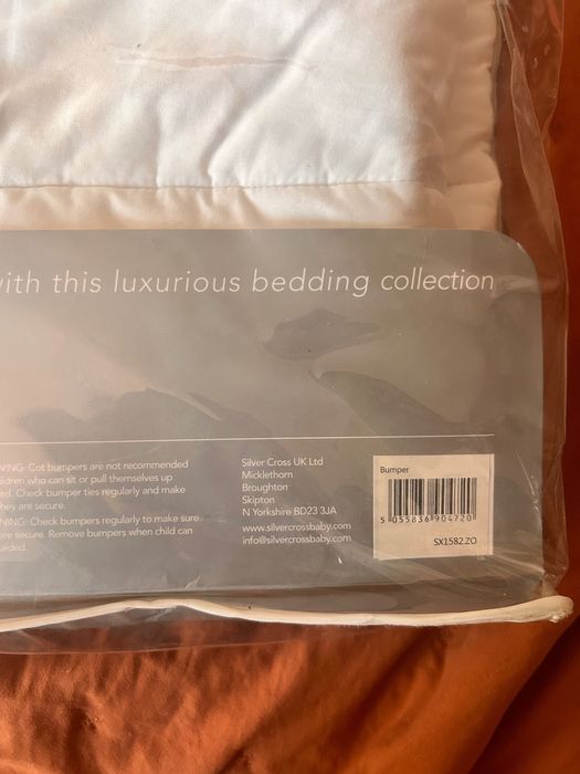 Ochraniacz do łóżeczka Silver Cross designer stylowy