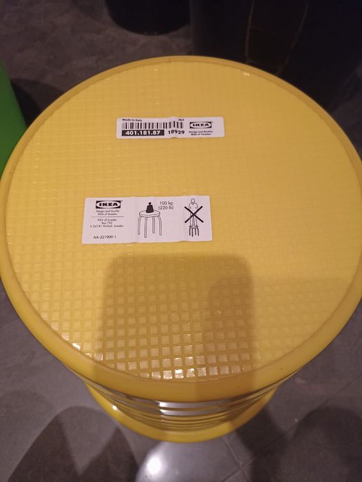 Ikea siedziska pojemniki na zabawki