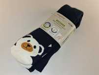 A198 Lupilu Baby Winter Tights Rajstopy Niemowlęce Bawełna Miś 62/68