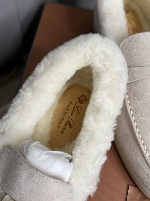 Лофери з хутром зимові лофери loro piana lp кеды с мехом ugg