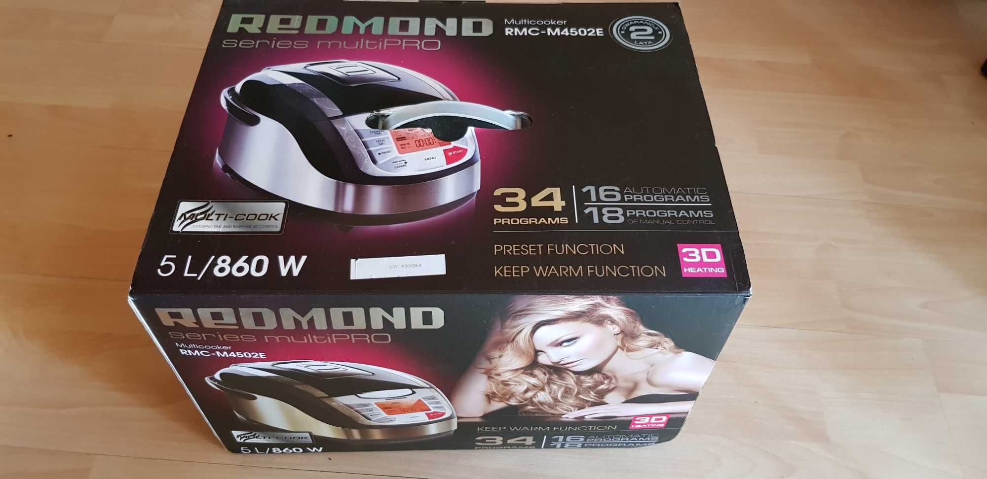 Multicooker Redmond RMC-4502E Nowy, nieuzywany