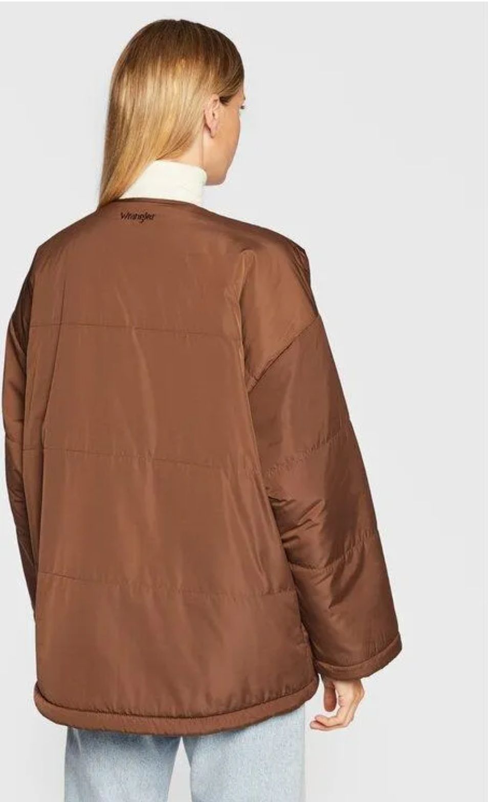 Wrangler Kurtka przejściowa Reversible Brązowy