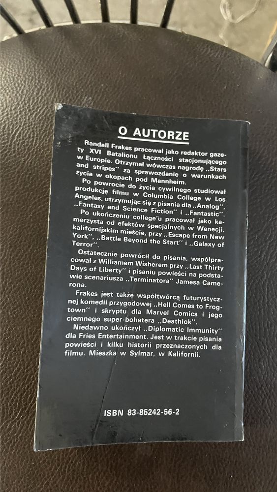 TERMINATOR 2: dzień sąsu Randall Frakes