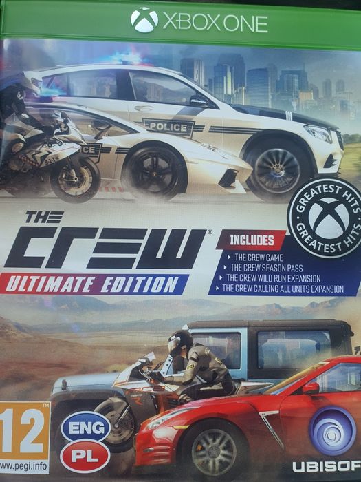 The Crew kolekcja gry Sprzedam lub wymiana Xbox one S X Series