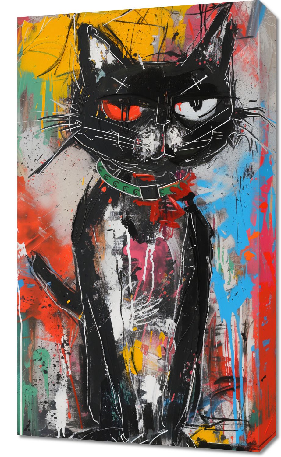 Obraz 40x70cm Gburowaty Kiciak